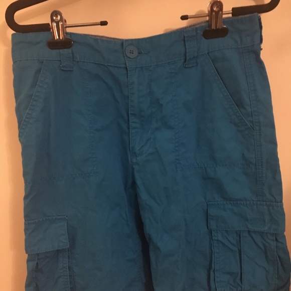 Blue cargo pants - Picture 2 of 4
